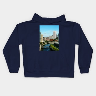 Providence RI Skyline Kids Hoodie